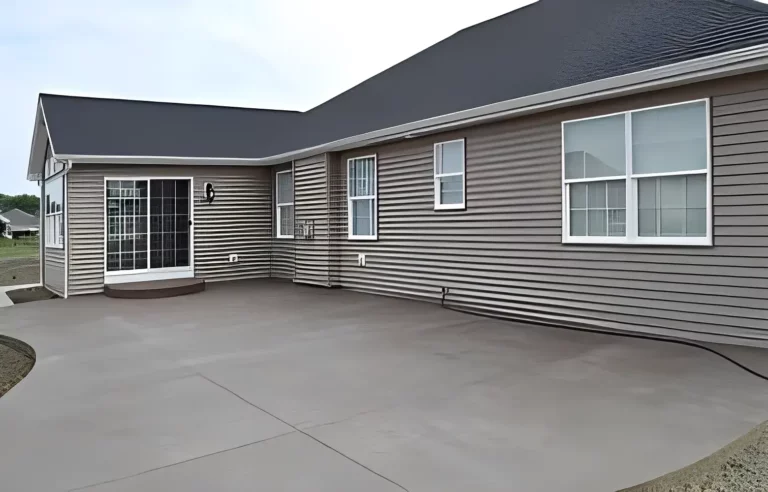backyard concrete patio Inverness FL