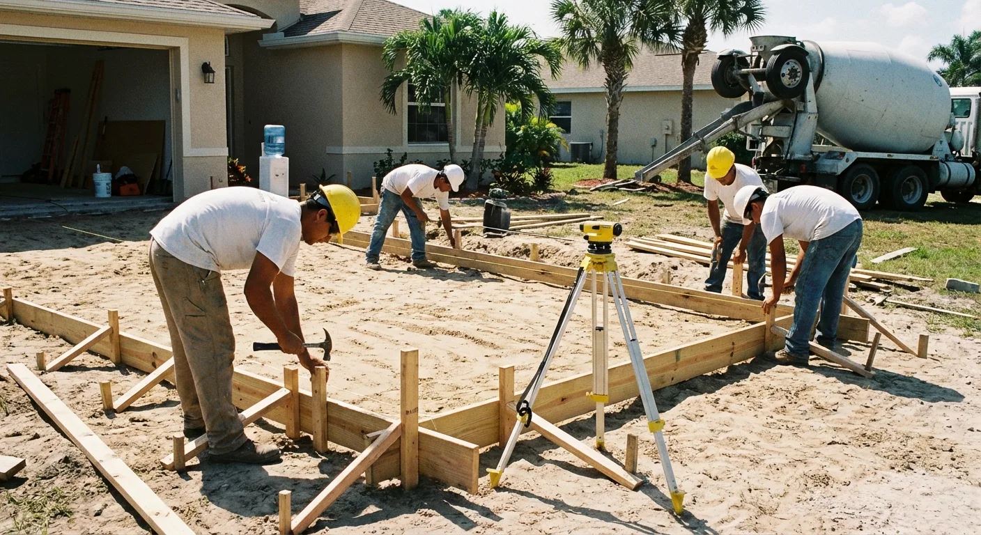 concrete contractors setting forms fl Shady Hills FL