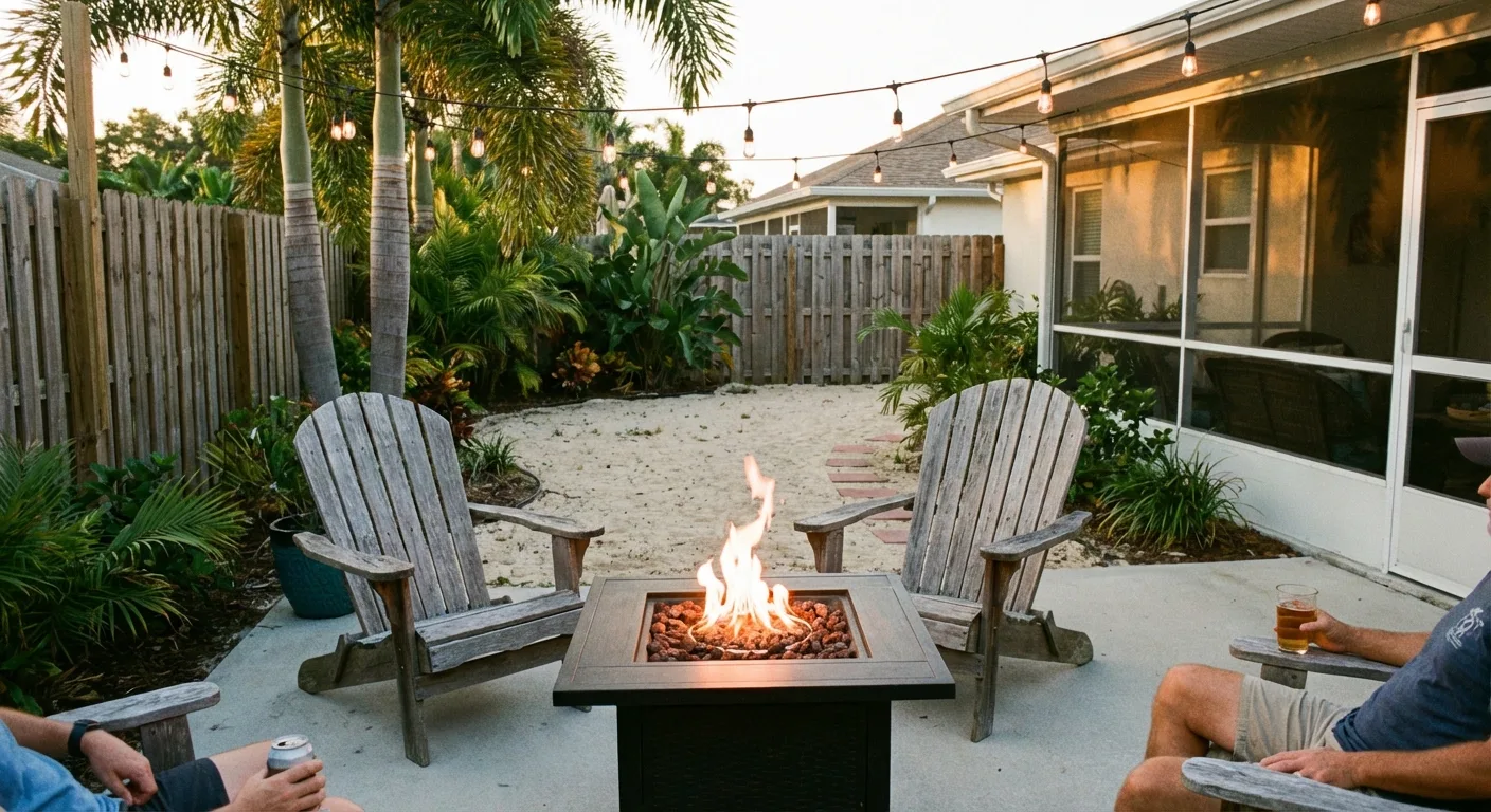 concrete patio fire table fl Hernando Beach FL